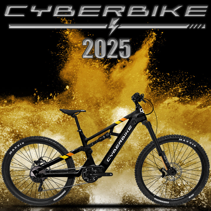 2025 Cyberbike Raptor. Mid drive electric mountain bike