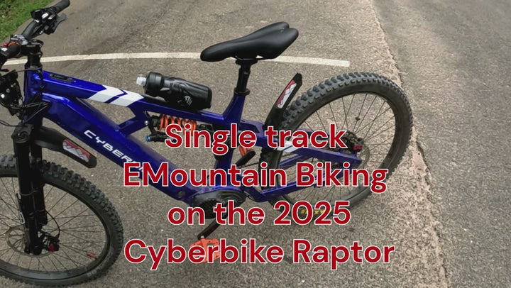 2025 Cyberbike Raptor. Mid drive electric mountain bike